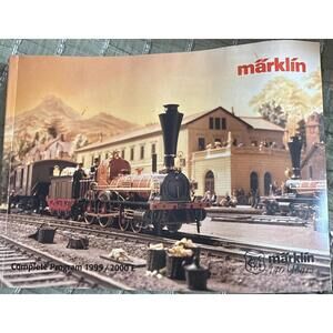 MARKLIN 1999/2000 E Complete Program book. German model trains